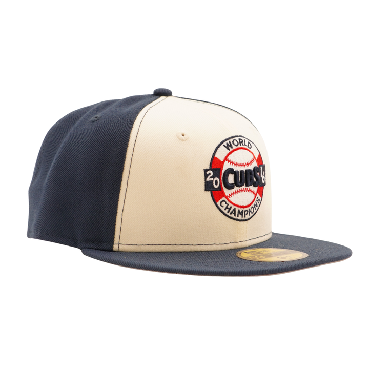 Chicago Cubs 2016 World Series 10th Anniversary Chrome 59FIFTY Fitted Cap by New Era