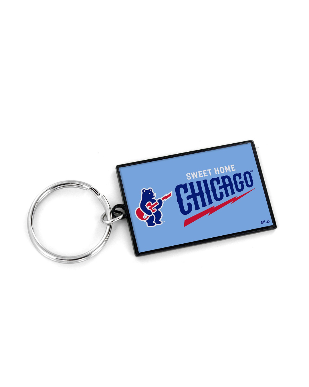 Chicago Cubs Sweet Home Chicago Rectangle Keychain NOVPLSCHI AMINCO