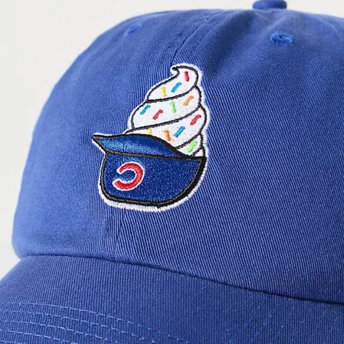 Chicago Cubs Ice Cream Clean Up Adjustable Cap in Royal by &