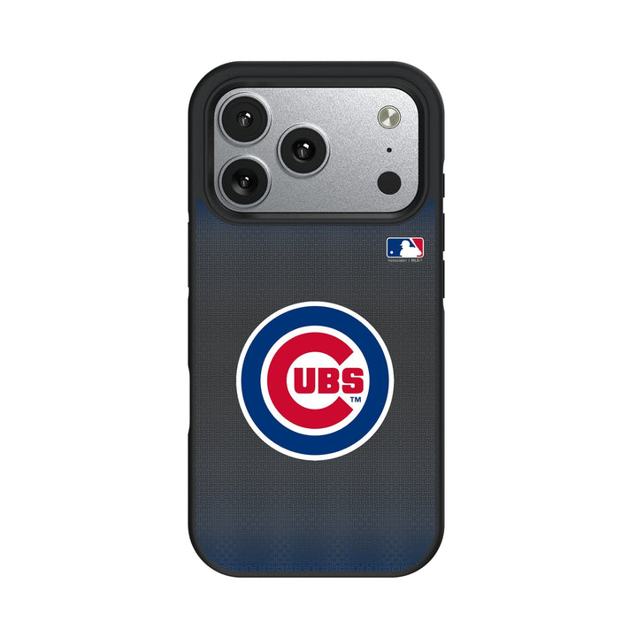 Chicago Cubs Linen Bump Phone Case for Apple iPhone 17 Series Phone Cases Keyscaper