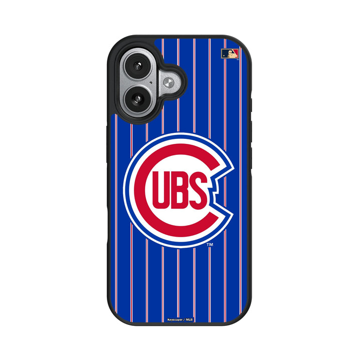 Chicago Cubs 1948-1956 - Cooperstown Collection Pinstripe Bump Phone Case for Apple iPhone 17 Series Phone Cases Keyscaper