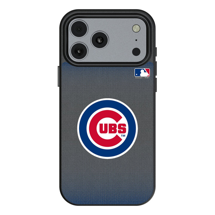 Chicago Cubs Linen MagSafe Compatible Phone Case for Apple iPhone 17 Series Phone Cases Keyscaper