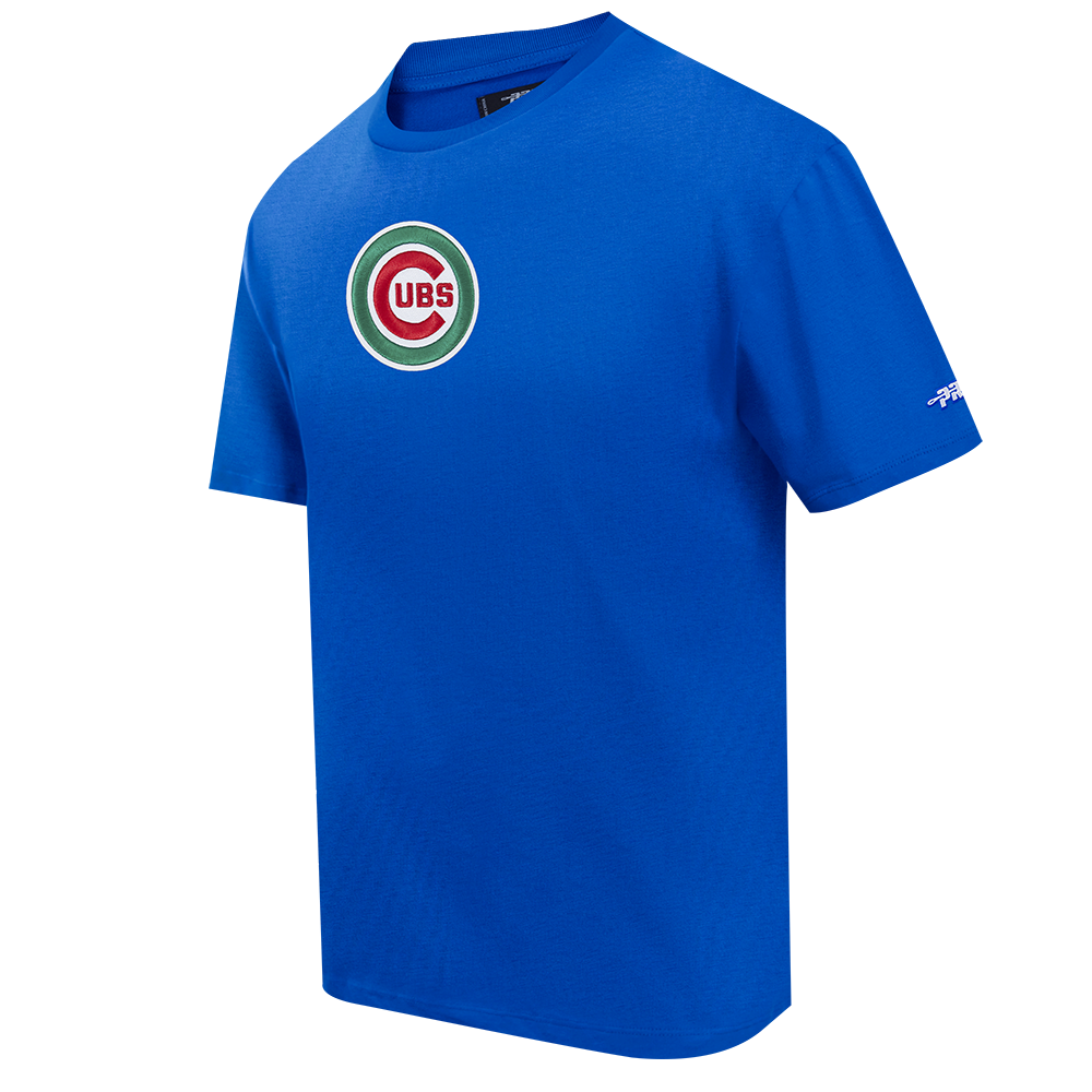 Chicago Cubs Mexico Drop Shoulder Tee in Royal by Pro Standard T-Shirt PRO STANDARD