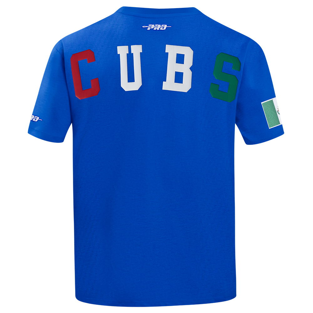 Chicago Cubs Mexico Drop Shoulder Tee in Royal by Pro Standard T-Shirt PRO STANDARD