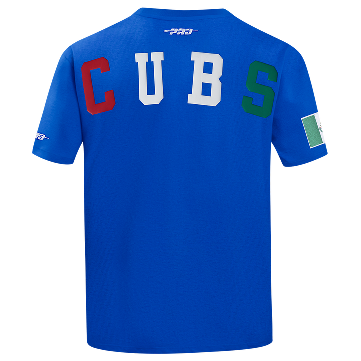 Chicago Cubs Mexico Drop Shoulder Tee in Royal by Pro Standard T-Shirt PRO STANDARD