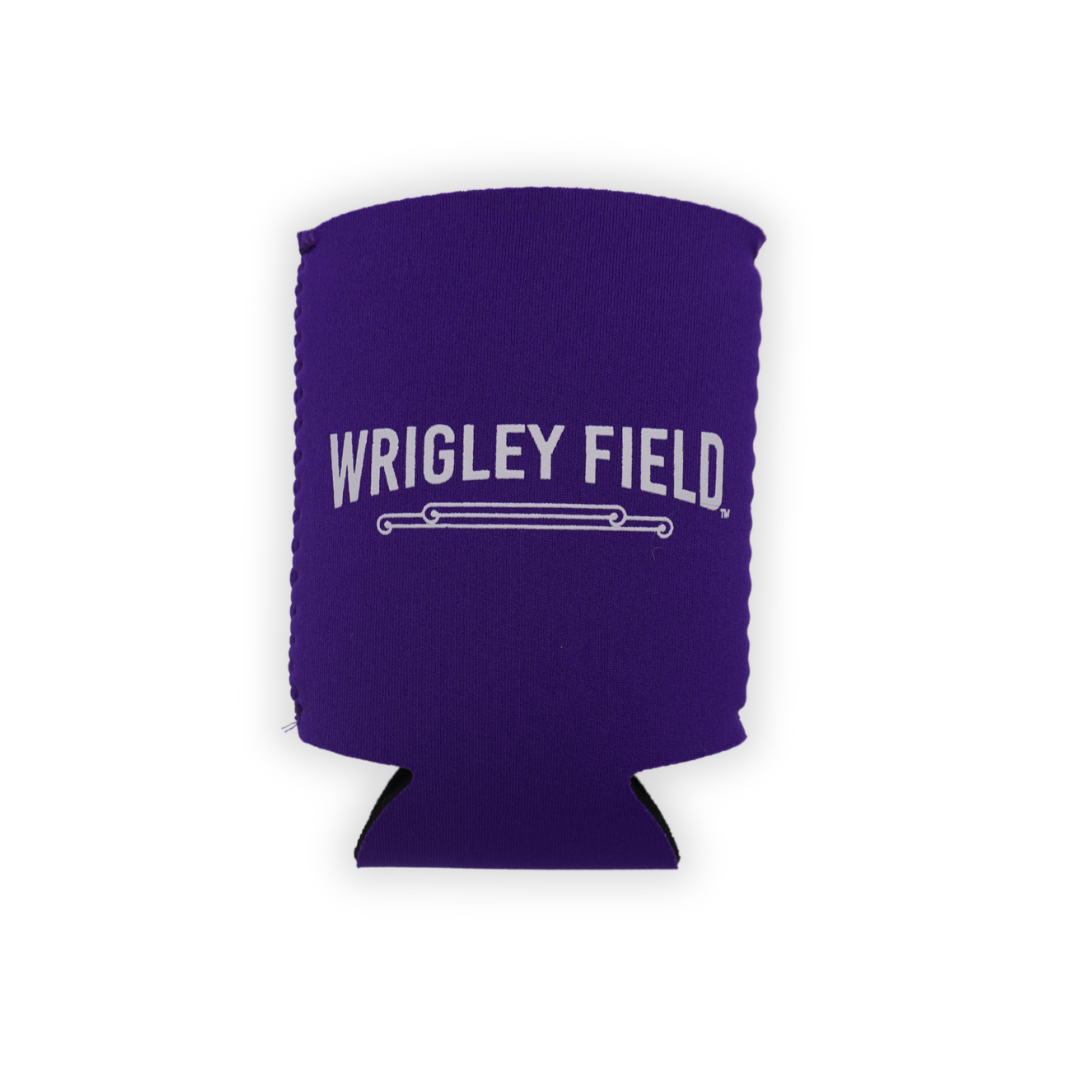 WRIGLEY FIELD 1914 PURPLE KOOZIE