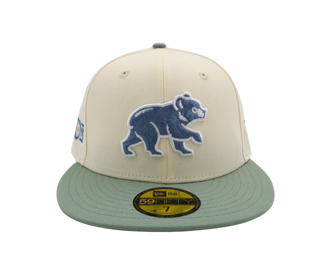 Chicago Cubs Spring Training Bear Chrome/Everest 59FIFTY Fitted Cap by New Era - Ivy Shop