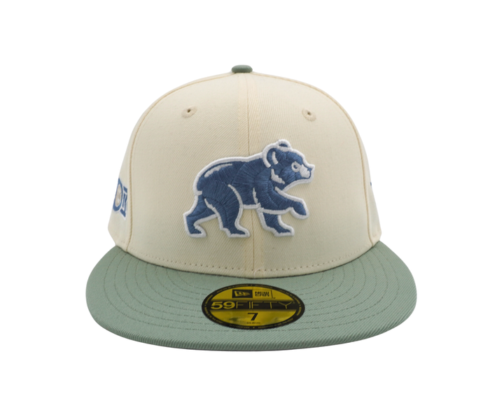 Chicago Cubs Spring Training Bear Chrome/Everest 59FIFTY Fitted Cap by New Era - Ivy Shop