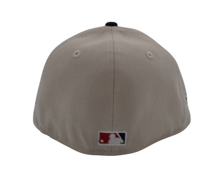 Chicago Cubs Spring Training Bear Stone/Navy 59FIFTY Fitted Cap by New Era - Ivy Shop