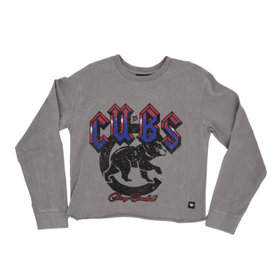 CHICAGO CUBS THE WILD COLLECTIVE WOMEN'S WALKING BEAR CONCERT TEE