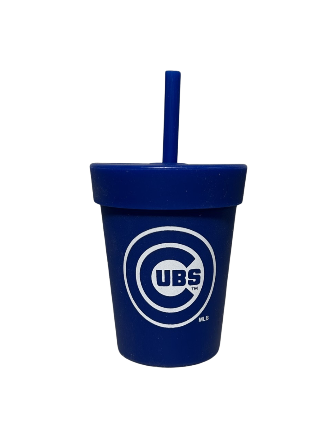 Chicago Cubs Logo Royal Silicone Tumbler 8oz by Wincraft Home & Office WINCRAFT INCORPORATED