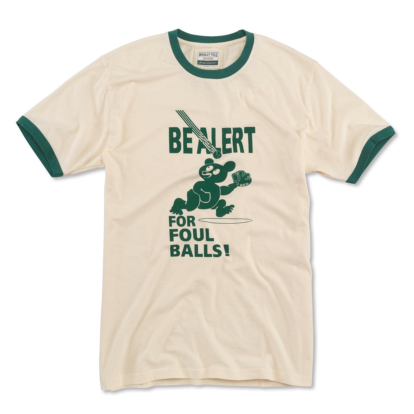 WRIGLEY FIELD AMERICAN NEEDLE FOUL BALL RINGER TEE