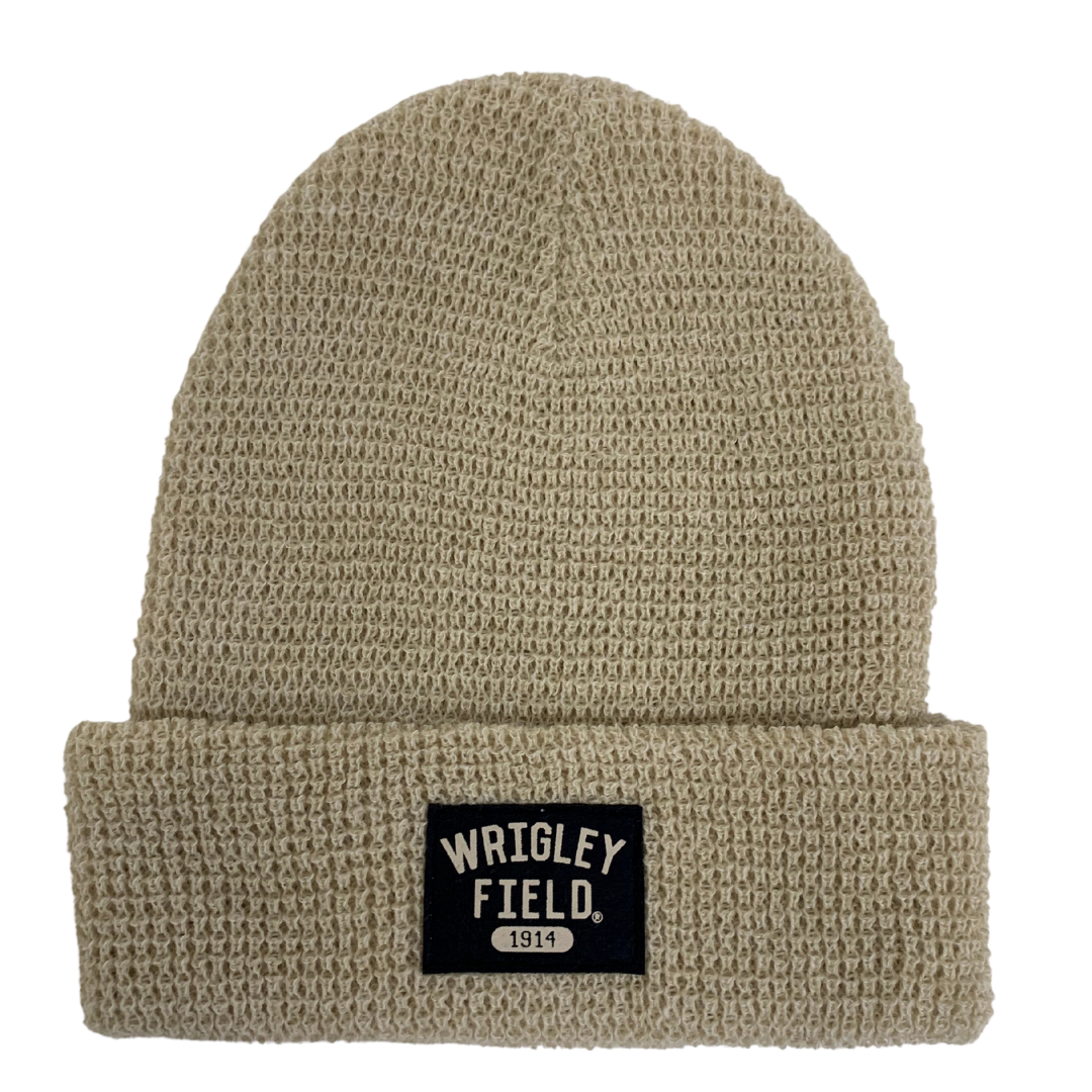 WRIGLEY FIELD AMERICAN NEEDLE CREAM KNIT HAT