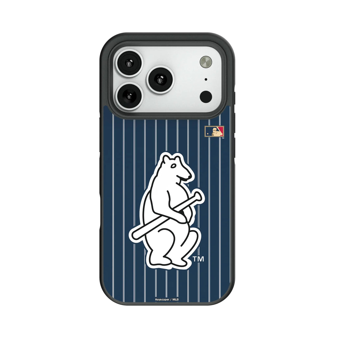 Chicago Cubs 1914 - Cooperstown Collection Pinstripe Bump Phone Case Phone Cases Keyscaper