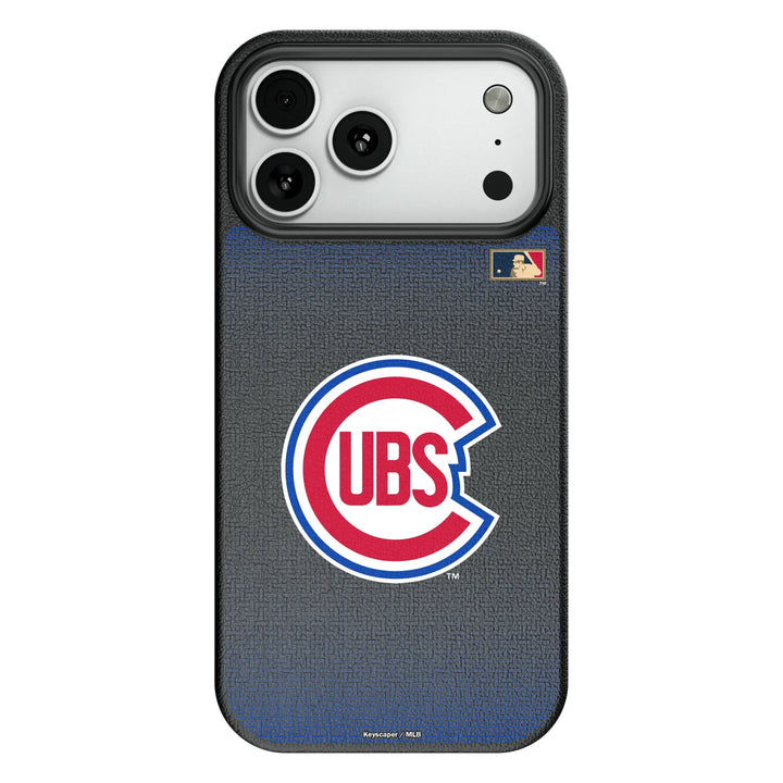 Chicago Cubs 1948-1956 - Cooperstown Collection Linen MagSafe Compatible Phone Case for Apple iPhone Phone Cases Keyscaper