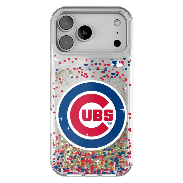Chicago Cubs Confetti Glitter Phone Case Phone Cases Keyscaper