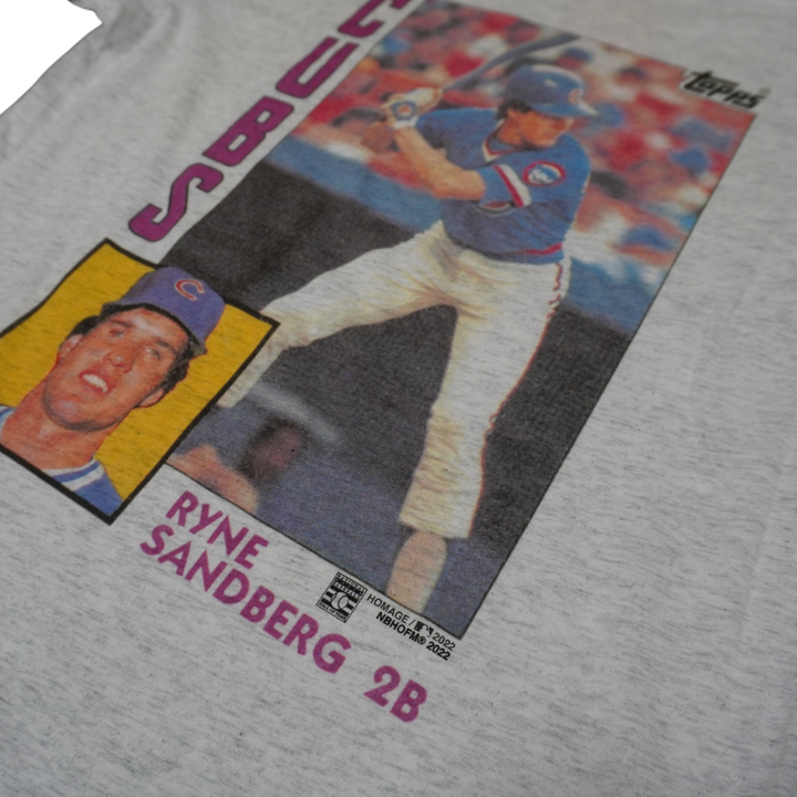 Chicago Cubs Homage Ryne Sandberg Rookie Tee by Homage Short Sleeve Tees HOMAGE