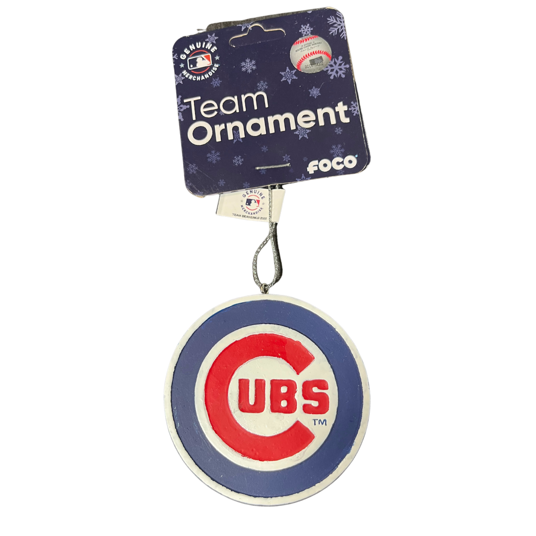 CHICAGO CUBS FOCO BULLSEYE ORNAMENT