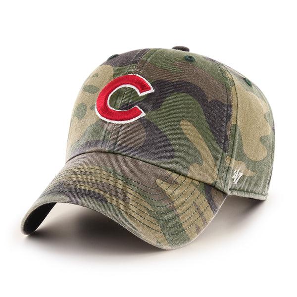 CHICAGO CUBS 47 BRAND HOME CAMO CAP
