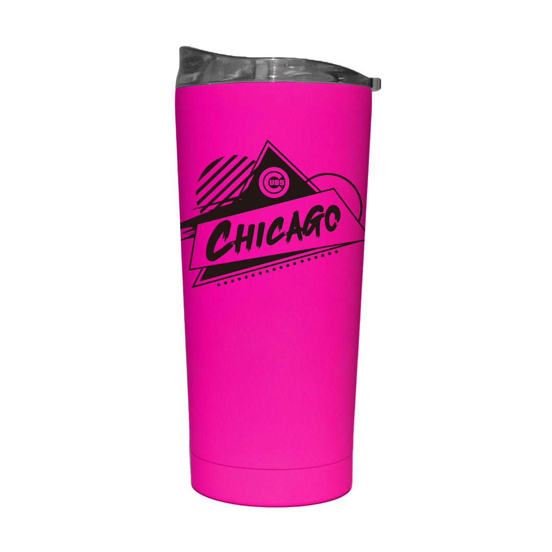 CHICAGO CUBS LOGO BRAND ELECTRIC PINK TUMBLER Home & Office LOGO CHAIR