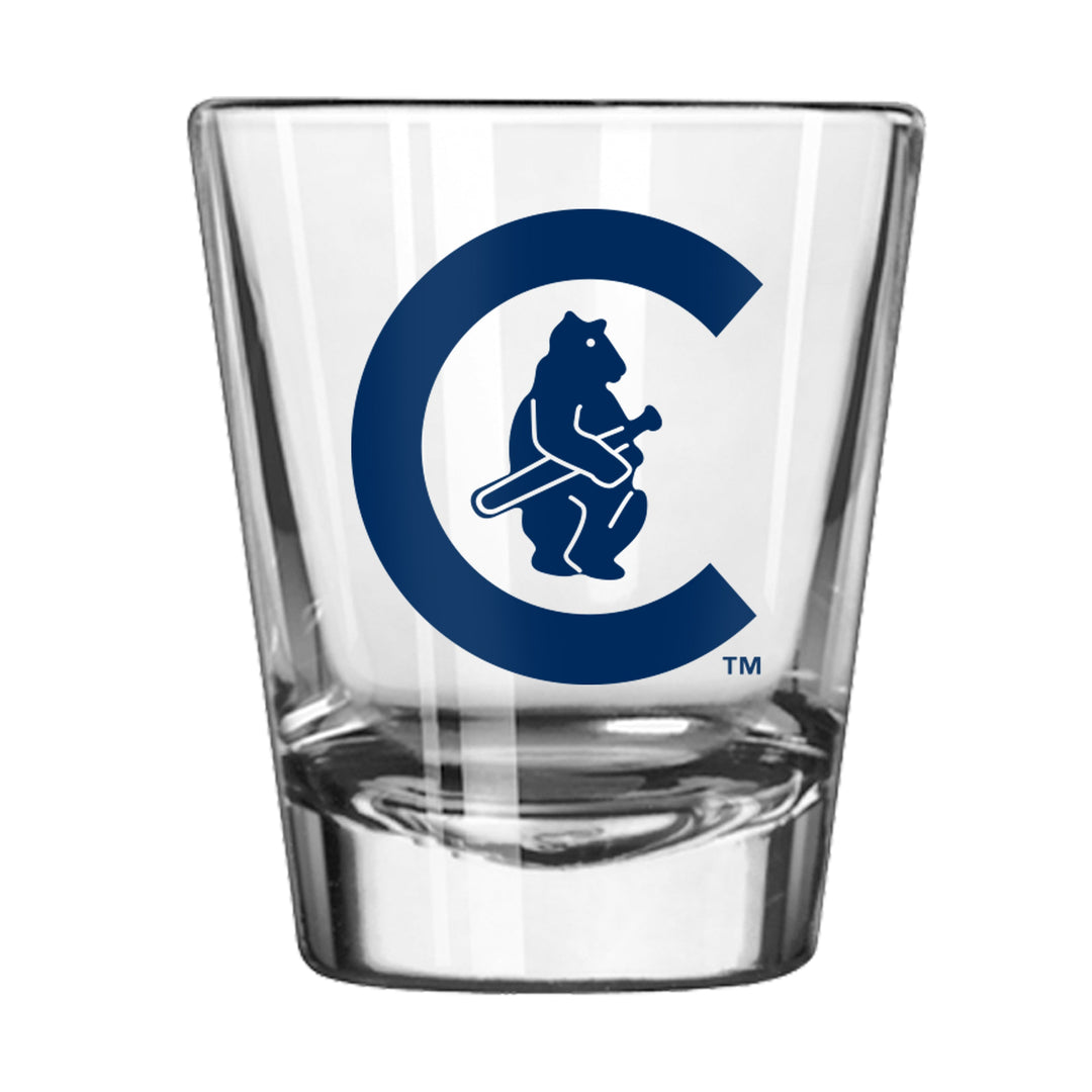 CHICAGO CUBS LOGO BRAND 1914 BEAR SHOT GLASS Home & Office LOGO CHAIR