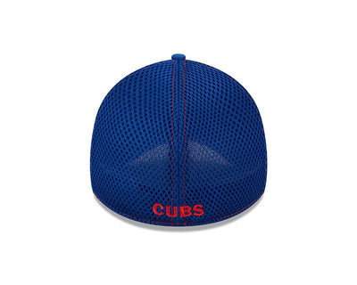 CHICAGO CUBS NEW ERA C LOGO BLUE ON BLUE 39THIRTY CAP