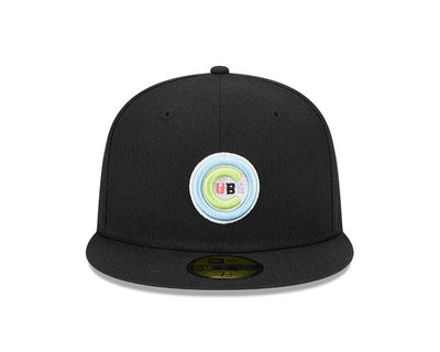CHICAGO CUBS NEW ERA MEN'S BULLSEYE COLOR PACK 59FIFTY CAP