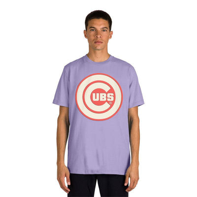 CHICAGO CUBS NEW ERA MEN'S GRAY AND ORANGE COLOR PACK TEE