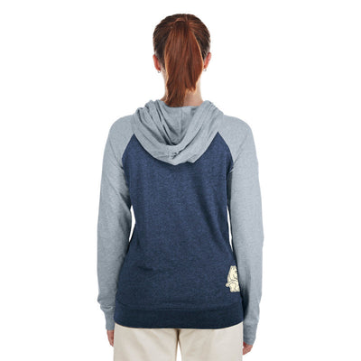 CHICAGO CUBS NEW ERA WOMEN'S 1914 RAGLAN HOODIE