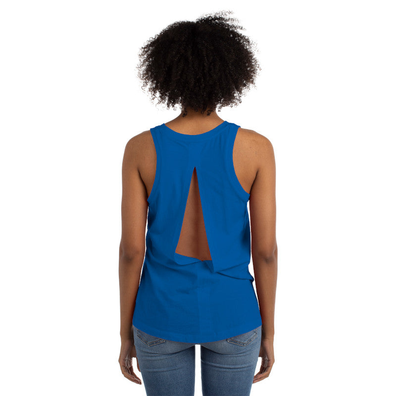 CHICAGO CUBS NEW ERA WOMEN'S FAIRWAY ROYAL TANK