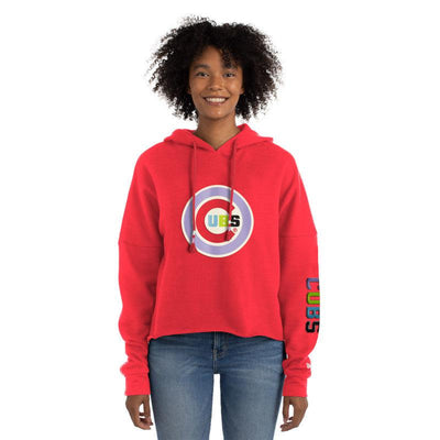CHICAGO CUBS NEW ERA WOMEN'S ORANGE COLOR PACK HOODIE