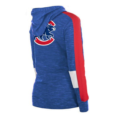 CHICAGO CUBS NEW ERA WOMEN'S WALKING BEAR FULL ZIP ACTIVE HOODIE