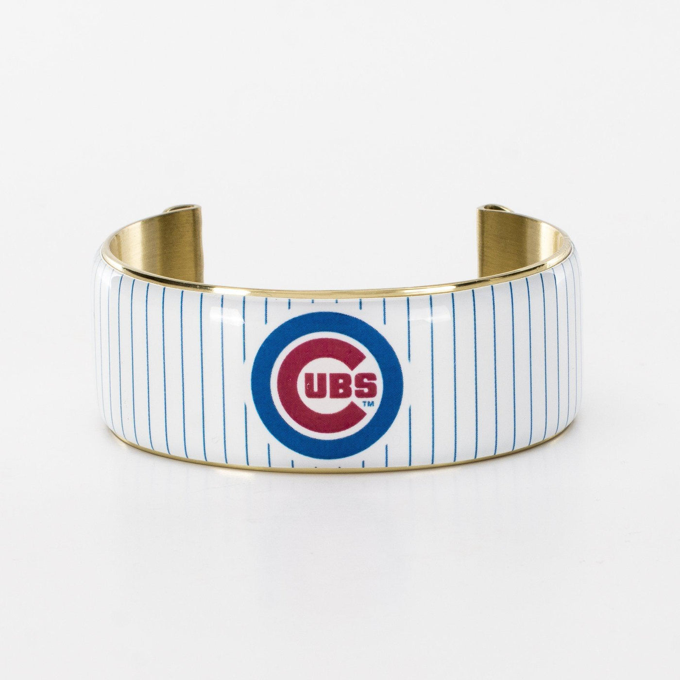 CHICAGO CUBS PINSTRIPE CUFF BRACELET - Ivy Shop