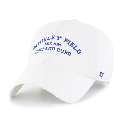 WRIGLEY FIELD 47 BRAND WHITE ADJUSTABLE CAP