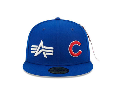 CHICAGO CUBS X ALPHA INDUSTRIES 2023 NEW ERA 59FIFTY FITTED CAP