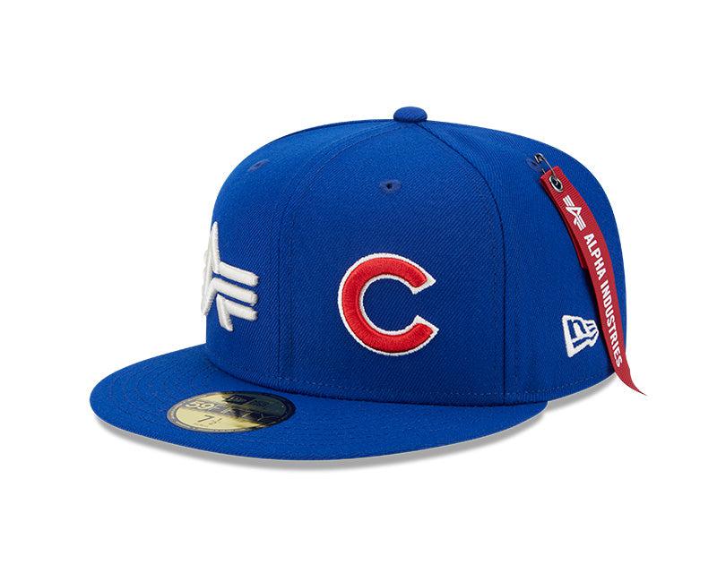 CHICAGO CUBS X ALPHA INDUSTRIES 2023 NEW ERA 59FIFTY FITTED CAP