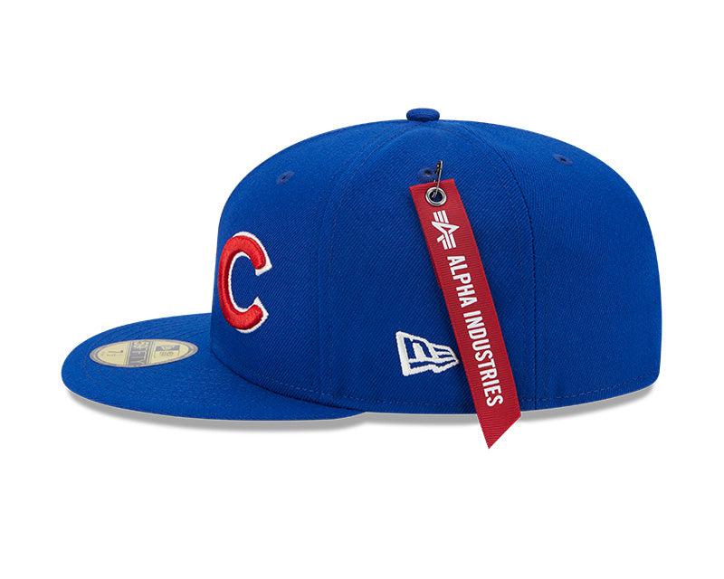 CHICAGO CUBS X ALPHA INDUSTRIES 2023 NEW ERA 59FIFTY FITTED CAP