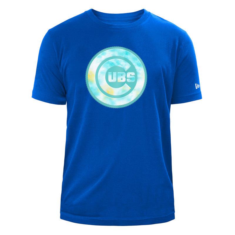CHICAGO CUBS BLUE TIE DYE TEE - Ivy Shop
