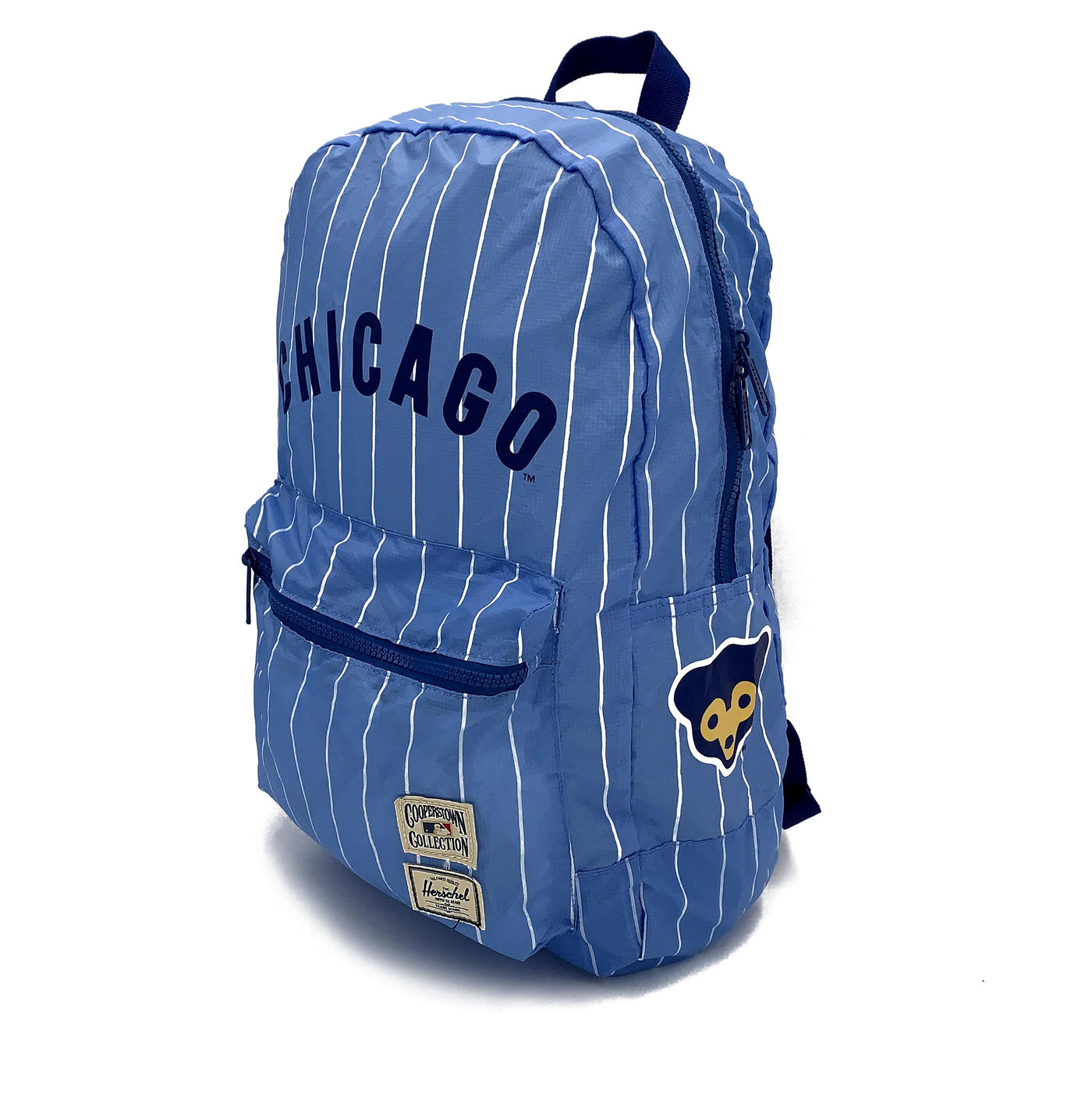 PINSTRIPE PACKABLE CHICAGO CUBS DAYPACK - Ivy Shop