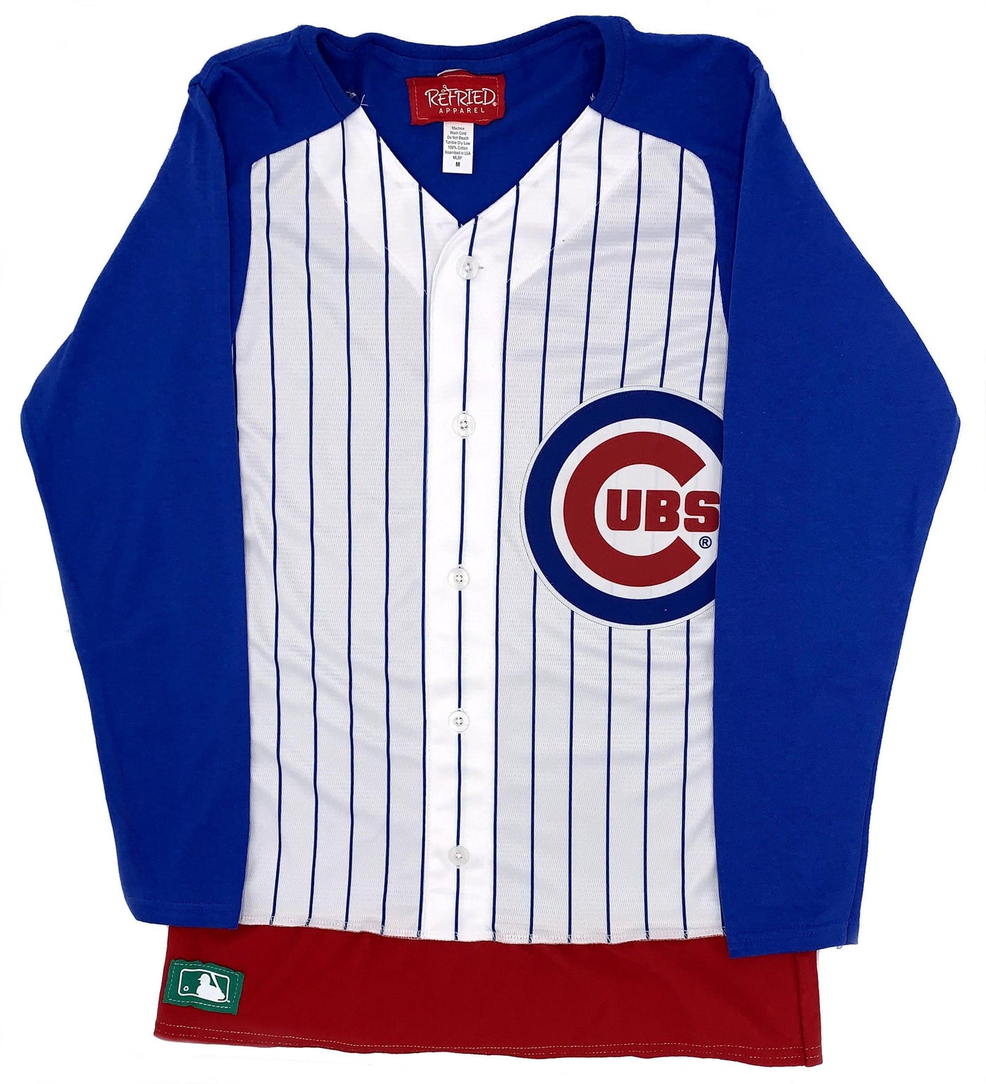 WOMEN'S CHICAGO CUBS JERSEY LONG SLEEVE TEE - Ivy Shop