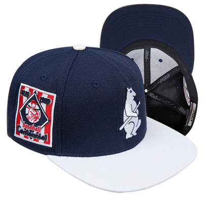 CHICAGO CUBS PRO STANDARD 1914 NAVY AND WHITE CAP