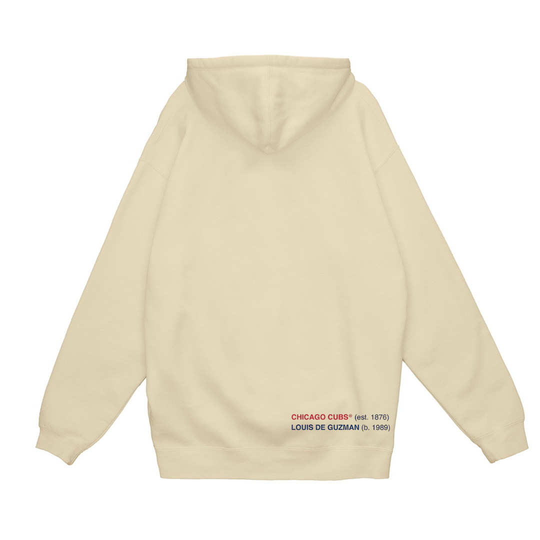 LOUIS DE GUZMAN X CHICAGO CUBS COHERE HOODED SWEATSHIRT