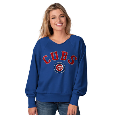 GAME CHANGER WOMEN'S CHICAGO CUBS SWEATSHIRT - Ivy Shop