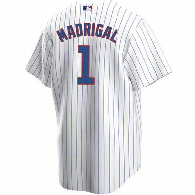 REPLICA CHICAGO CUBS NICK MADRIGAL JERSEY - HOME - Ivy Shop