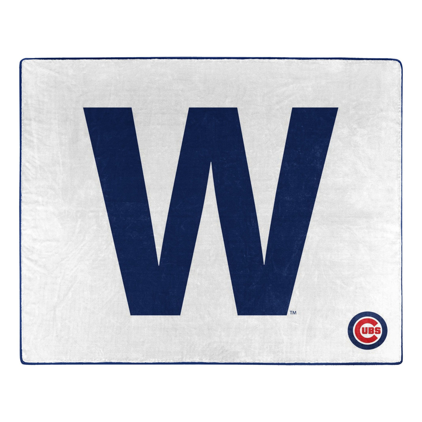 W FLAG CHICAGO CUBS BLANKET - Ivy Shop