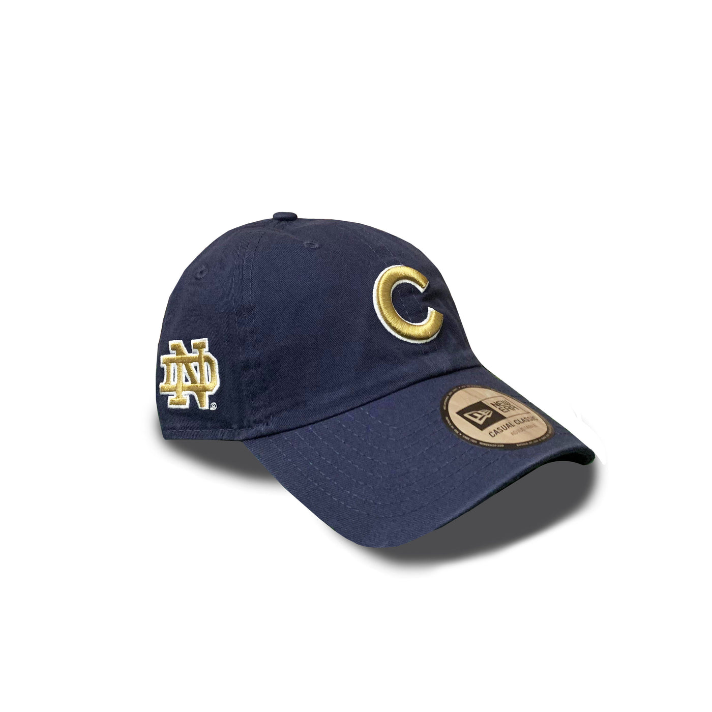 CHICAGO CUBS AND UNIVERSITY OF NOTRE DAME NAVY ADJUSTABLE CAP - Ivy Shop