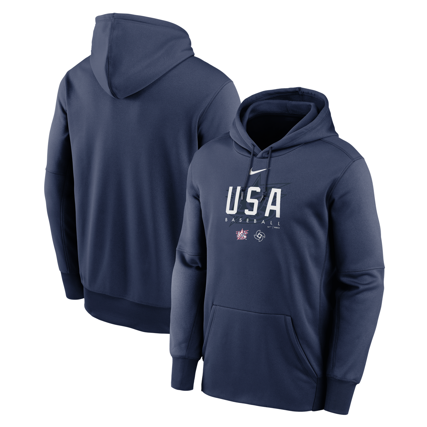 WORLD BASEBALL CLASSIC NIKE MEN'S USA THERMAL HOODIE